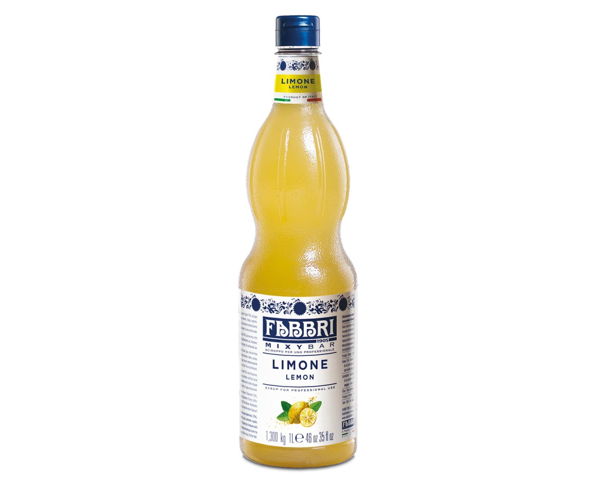 Fabbri Mixybar Limone / Lemon [1000ml] - Wysoko skoncentrowany syrop barmański cytrynowy.        1000ml - 1