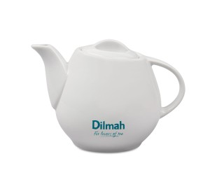 Czajniczek porcelanowy Klasyczny [z logo Dilmah]