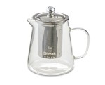 Czajniczek szklany z metalowym zaparzaczem Endane [z logo Dilmah]