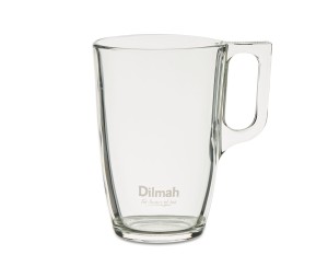 Kubek szklany do napojów zimowych [z logo Dilmah]
