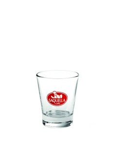 Szklanka na wodę do espresso [z logo Saquella]