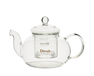 Czajniczek szklany z zaparzaczem Endane [z logo Dilmah]