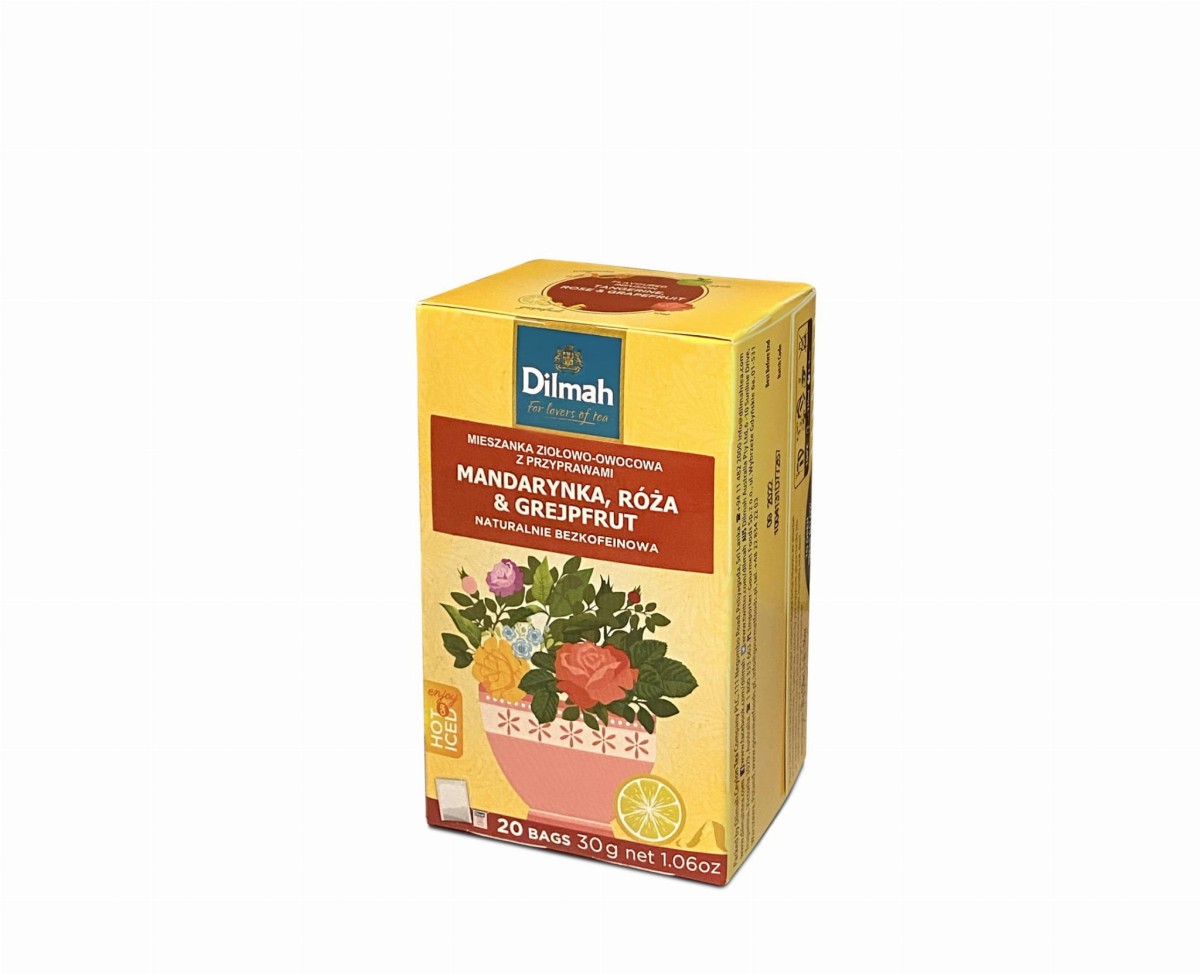Dilmah Tangerine, Rose & Grapefruit [20x1,5g]