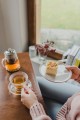Akcesoria do herbaty - filiżanki ze spodkiem - Filiżanka z podwójną ścianką Endane [z logo Dilmah] - Pojemność: 220ml, szkło borokrzemianowe odporne na wysoką temperaturę 6