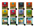 Herbaciane zestawy - Dilmah Pick & Mix [240x2g/1,5g] - Zestaw herbat i ziół (po 20 kopert z 12 rodzajów) - 240 torebek ekspresowych 2g/1,5g z zawieszką w kopercie 3