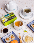 Akcesoria do herbaty - czajniczki - Czajniczek porcelanowy Klasyczny [z logo Dilmah] - Pojemność: 450ml - 2