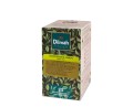 Herbata Zielona z dodatkami - Dilmah Green Tea with natural Lemongrass & Lemon [25x1,5g] - Zielona herbata z trawą cytrynową i naturalnym aromatem cytryny - 25 torebek ekspresowych 1,5g z zawieszką w kopercie 1