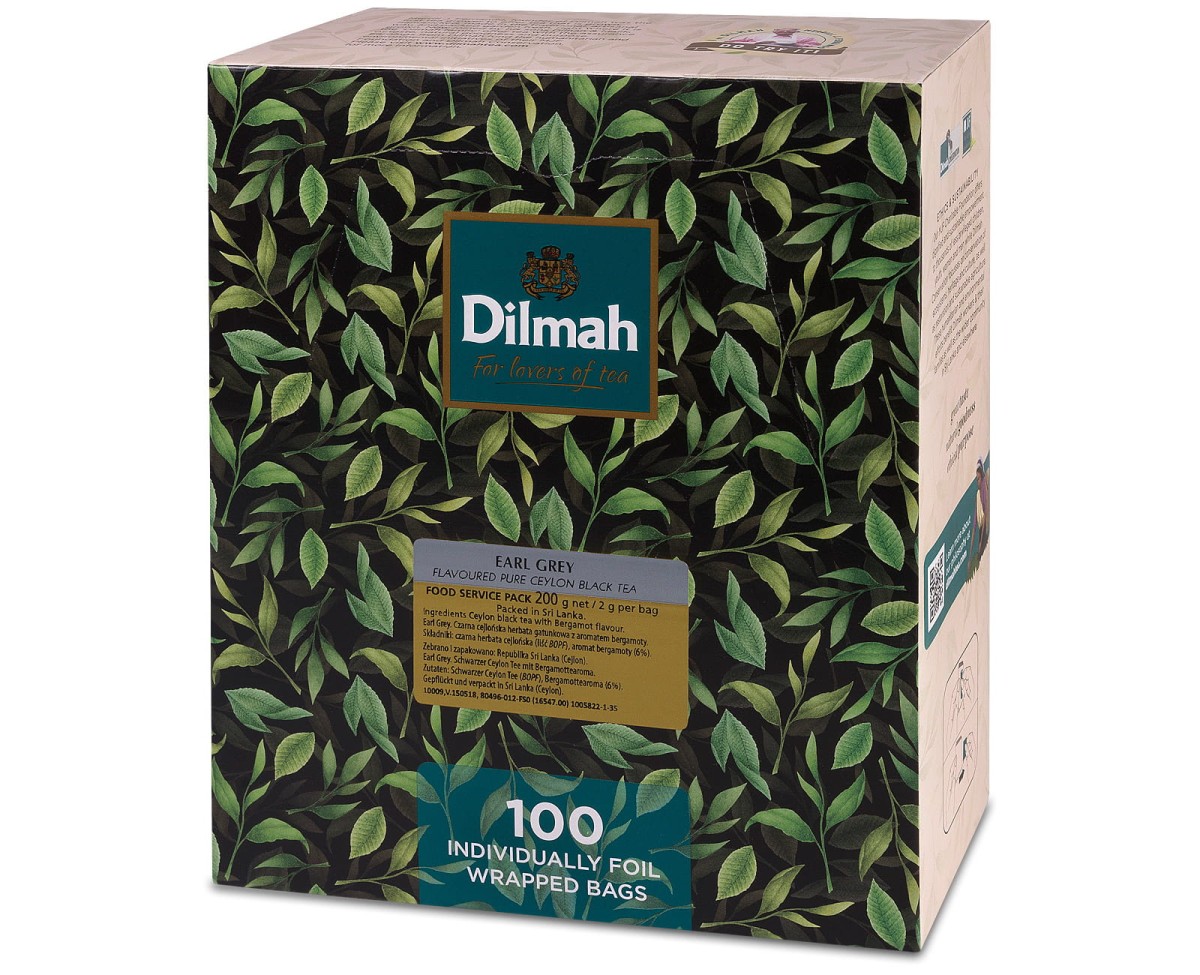 10640 Dilmah Earl Grey [100x2g] Cejlońska czarna herbata z aromatem bergamotki