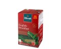 Herbata Czarna w porcjach - Dilmah English Breakfast [50x2g] - Klasyczna czarna herbata cejlońska - 50 torebek ekspresowych 2g z zawieszką -1