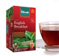 English Breakfast Dilmah 25 x 2g w kopertach