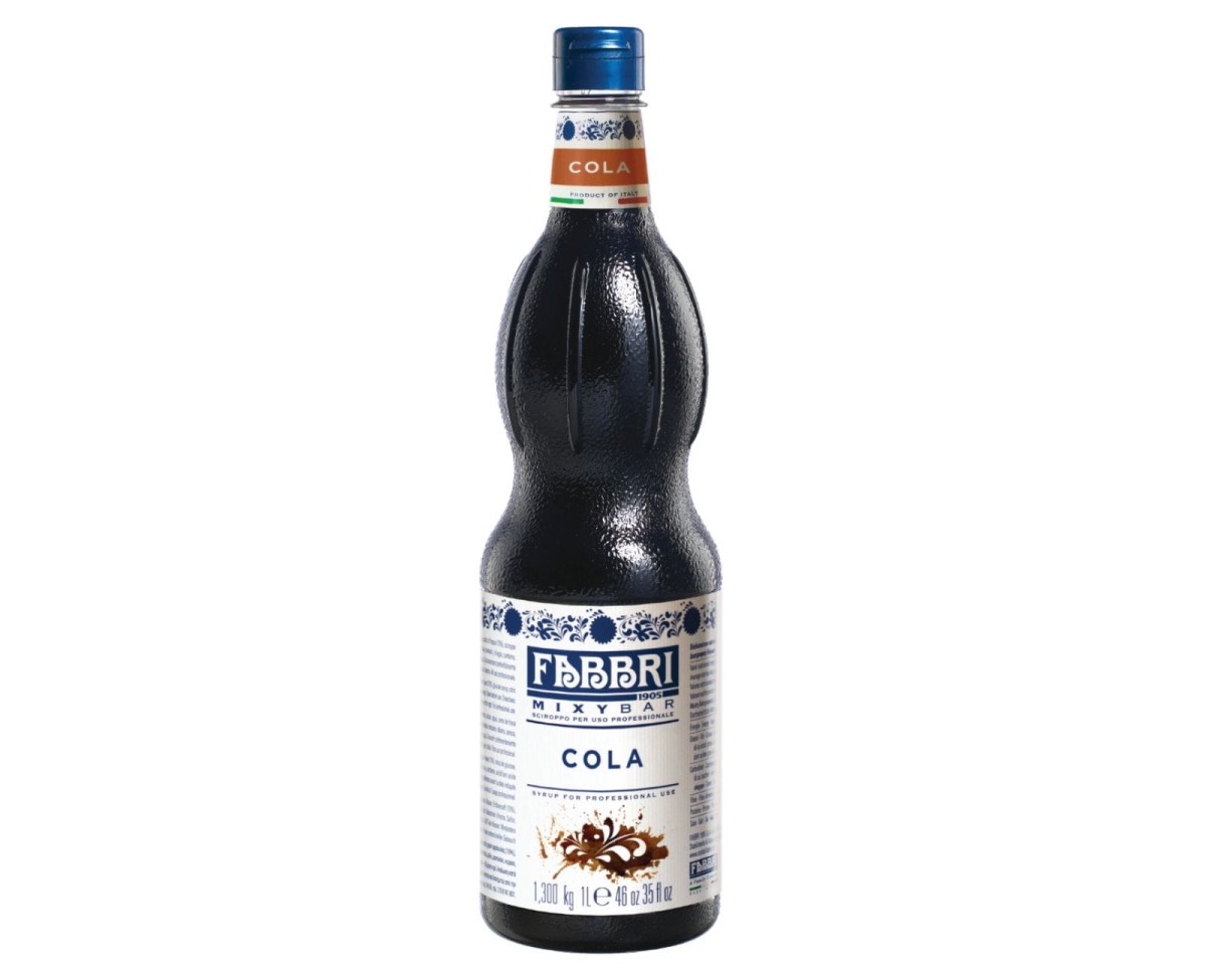 Syropy - Fabbri Mixybar Cola [1000ml] - Wysoko skoncentrowany syrop barmański o smaku Coli 1000ml