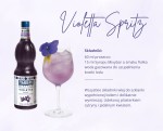 Syropy i sosy -  Fabbri Mixybar Violetta / Violet [1000ml] - Wysoko skoncentrowany syrop barmański o smaku fiołka - 1000ml 3 Violetta Spritz przepis