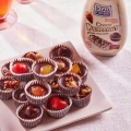Sosy Fabbri Choco Kroccant / Glassa Croccante [180g] Chrupiąca czekoladowa polewa zastygająca 2 w butelce z dozownikiem domowe praliny czekoladowe