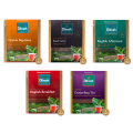 Herbata czarna aromatyzowana - Dilmah Five Speciality Teas [20x2g] - Pięć Herbat Speciality - 25 torebek ekspresowych 2g z zawieszką w kopercie 3