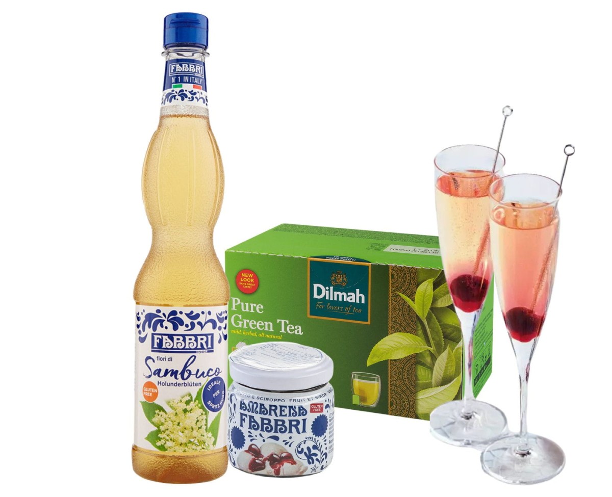 Przepis na walentynkowy mocktail na bazie zielonej herbaty - 3