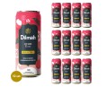 Herbata mrożona - Dilmah Lychee Black Ice Tea_Napój herbaciany o smaku liczi z ekstraktem czarnej herbaty. 12 puszek aluminiowych po 330 ml - 5