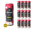 Herbata mrożona - Dilmah Lychee Black Ice Tea_Napój herbaciany o smaku liczi z ekstraktem czarnej herbaty. 12 puszek aluminiowych po 330 ml - 5