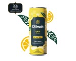 Herbata mrożona - Dilmah Lemon Black Ice Tea - Napój herbaciany o smaku cytrynowym z ekstraktem czarnej herbaty. 12 puszek aluminiowych po 330 ml - 4