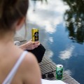 Herbata mrożona - Dilmah Jasmine Flavor Green Ice Tea  - Napój herbaciany o smaku jaśminowym z ekstraktem zielonej herbaty.  12 puszek aluminiowych po 330 ml - 7