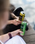 Herbata mrożona - Jasmine Flavor Green Ice Tea  - Napój herbaciany o smaku jaśminowym z ekstraktem zielonej herbaty.  12 puszek aluminiowych po 330 ml - 9