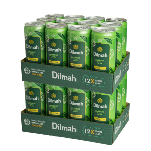 Mrożona Herbata w Puszce Dilmah ICE TEA GREEN Jasmine Flavor 330ml X 24szt