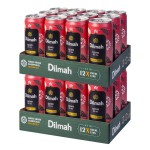 Czarna mrożona Herbata w Puszce DILMAH Lychee BLACK ICE TEA 330ml X 24szt