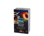 Herbata Earl Grey Aromatyzowana - Dilmah Earl Grey & Peach [20x1,5g] - Cejlońska czarna herbata "Earl Grey i Brzoskwinia" - 20 torebek ekspresowych 1,5g z zawieszką - 2