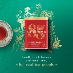 Herbata czarna aromatyzowana ekspresowa w puszce - Dilmah 85 Reserve Royal Ceylon Breakfast [20x2g] - Klasyczna czarna herbata cejlońska - 20 stożkowych biodegradowalnych torebek ekspresowych 2g z zawieszką w puszce 4
