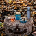 Herbata ziołowa ekspresowa w puszce - Dilmah 85 Reserve Peppermint &amp; Cinnamon [20x2g] - Mięta pieprzowa z cejlońskim cynamonem - 20 stożkowych biodegradowalnych torebek ekspresowych 2g z zawieszką w puszce 5