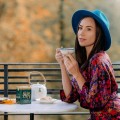 Herbata zielona z dodatkami ekspresowa w puszce - Dilmah 85 Reserve Ceylon Green Tea With Mint [20x2g]  - Cejlońska zielona herbata z dodatkiem liści mięty i olejku miętowego - 20 stożkowych biodegradowalnych torebek ekspresowych 2g z zawieszką w puszce 6