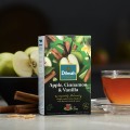 Herbaty czarne aromatyzowane Dilmah Apple Cinnamon Vanilla [20x1,5g] cejlońska czarna herbata z aromatem jabłka cynamonu i wanilii 3