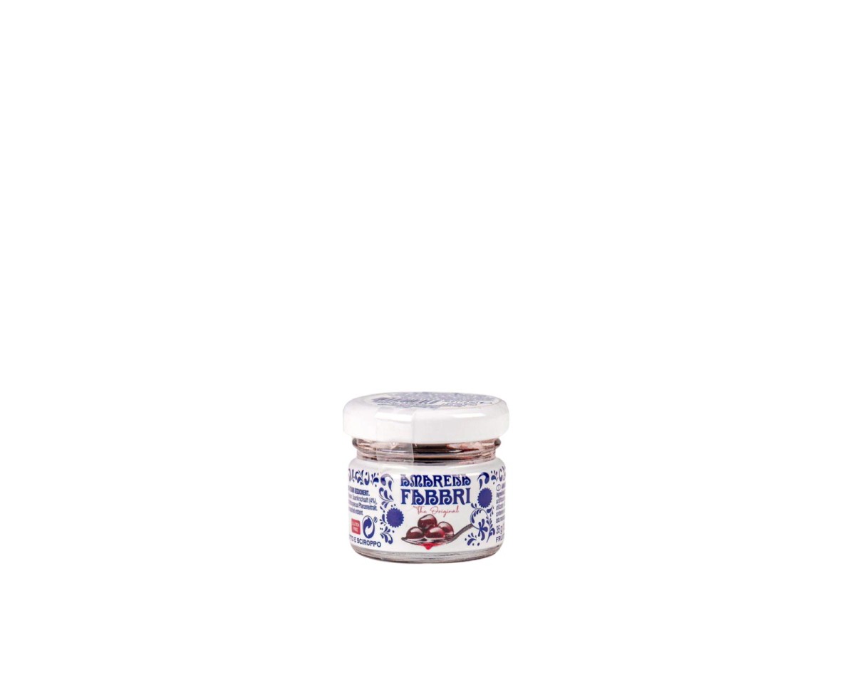 Dodatki - Owoce w Syropie - Fabbri Amarena [35g] - Drylowane wiśnie w syropie - 35g - 1