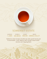 herbata sypka - Dilmah Watte Somerset Estate [125g] Single Garden Ceylon Black Tea - Czarna herbata cejlońska z plantacji Somerset Estate (z wysokich upraw) - 125g sypkiej herbaty liściastej w puszce - 5
