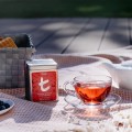 Herbata ziołowo-owocowa sypka - Dilmah Natural Rosehip with Hibiscus [90g] - Mieszanka owocowa-ziołowa (Róża i hibiskus) -  90g sypkiej mieszanki owocowo-ziołowej w puszce - 2