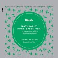 Herbata Zielona  W porcjach  Dilmah Naturally Pure Green Tea [50x2g] - Zielona herbata cejlońska - 50 stożkowych biodegradowalnych torebek ekspresowych 2g z zawieszką w kopercie 1