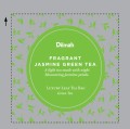 Herbata Zielona z dodatkami  W porcjach  Dilmah Fragrant Jasmine Green Tea [50x2g] - Zielona herbata z dodatkiem kwiatów jaśminu - 50 stożkowych biodegradowalnych torebek ekspresowych 2g z zawieszką w kopercie 1