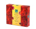 Zestawy herbat na prezent - Dilmah Roses Gift Pack [40x2g] - Zestaw herbat czarnych, aromatyzowanych i zielonych (po 10 kopert z 4 rodzajów) - 40 torebek ekspresowych 2g z zawieszką w kopercie - 1