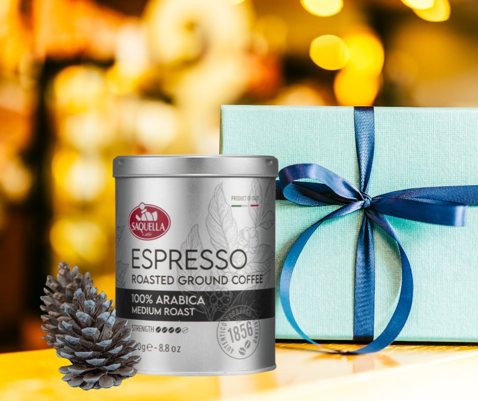 Kawa w puszce Saquella Espresso 100% Arabica Medium Roast.