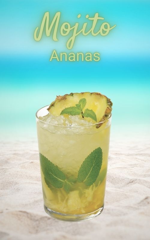 mojito ananas przepis