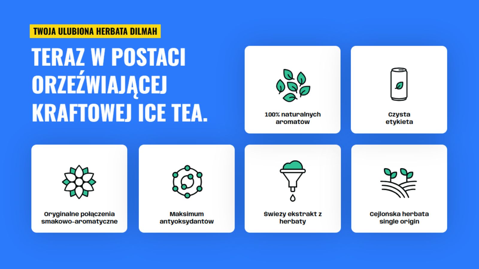 Herbata Dilmah teraz w postaci orzeźwiającej Ice Tea