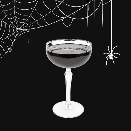 Drinki na Halloween Napoje na Halloween czarny barwnik Gum Nero Fabbri