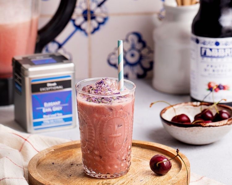 Lodowy shake z herbatą
